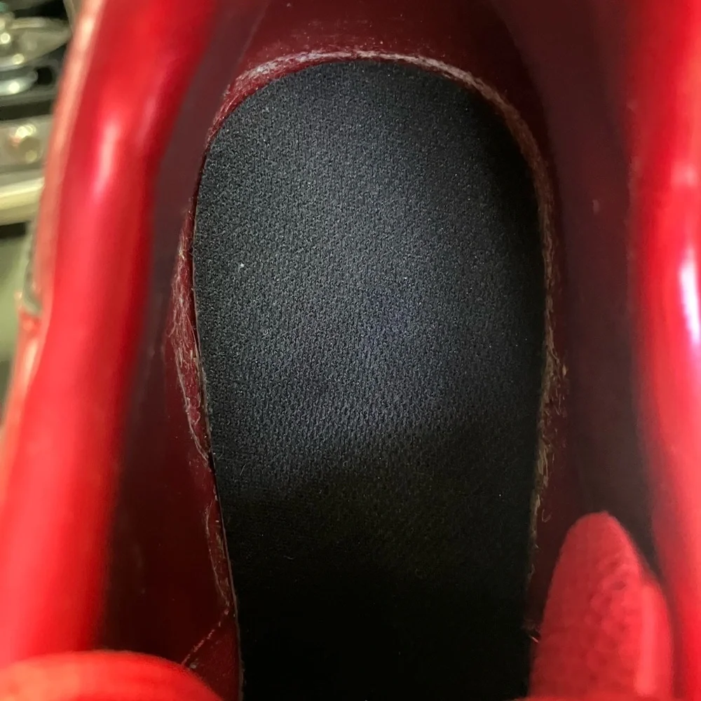 Nike Metallic Red Soccer Cleats